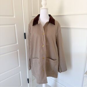 Loft Outlet Plaid Barn Jacket